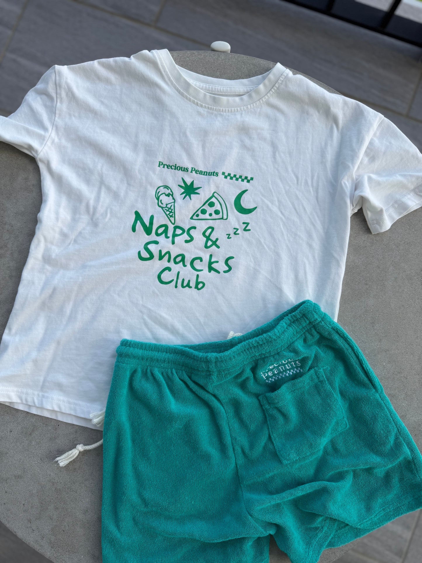 Olly Naps Snacks Club T-shirt set