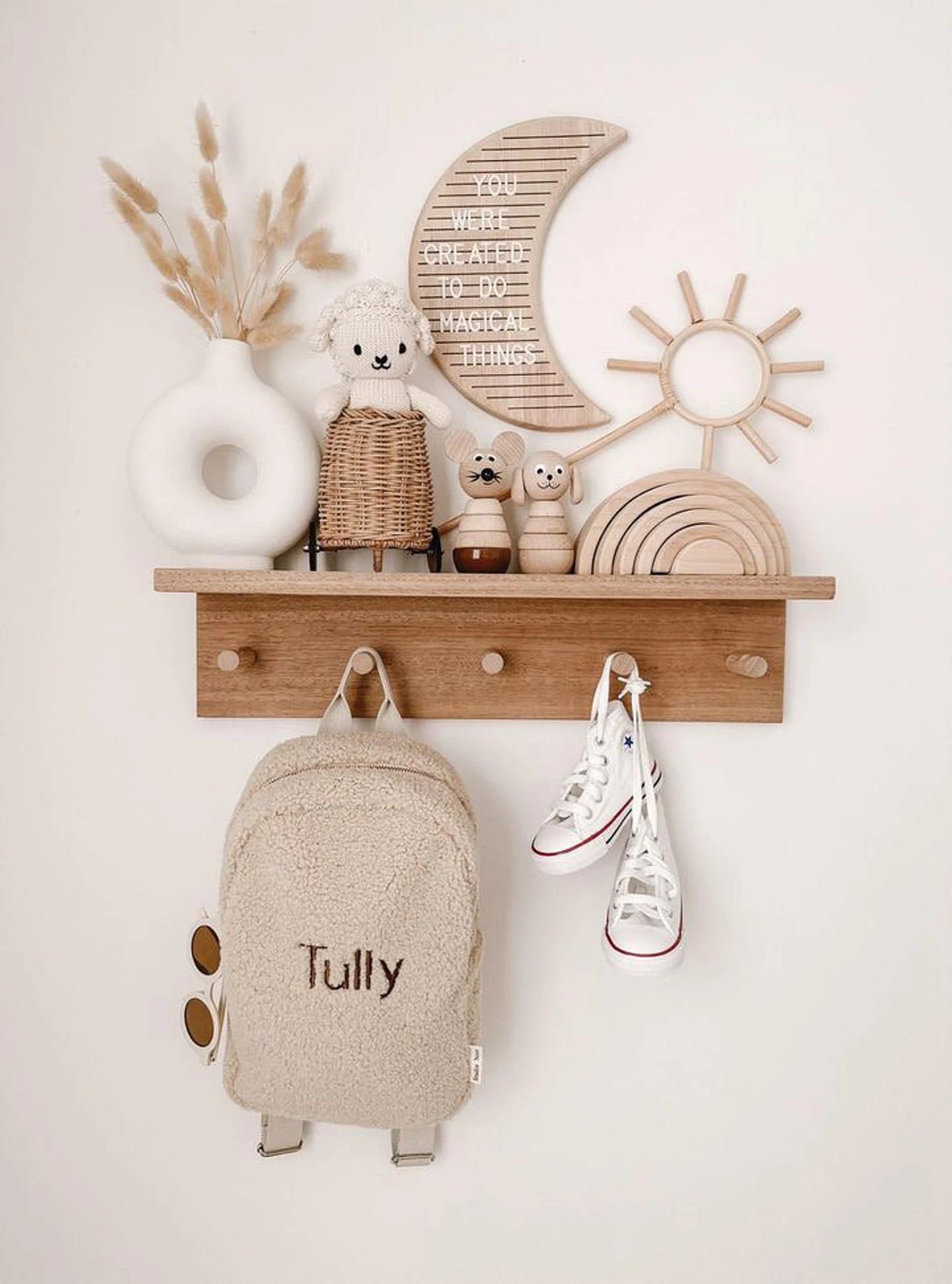 charlotte moon milestone letter board