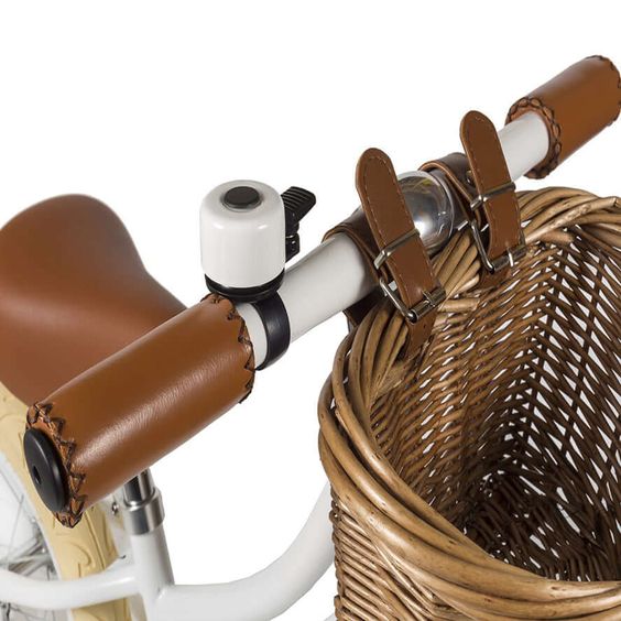 henry retro wicker kids bike basket