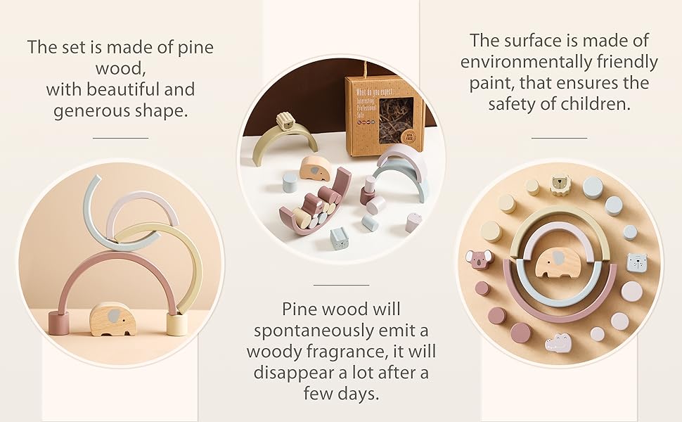 maeve montessori wooden balance toy