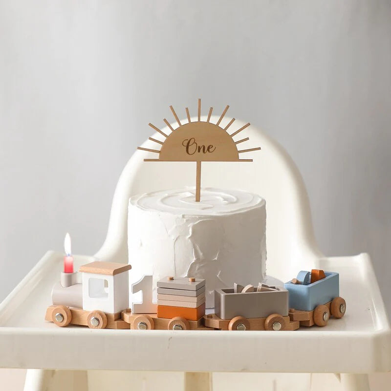 arlo wooden birthday stacking train