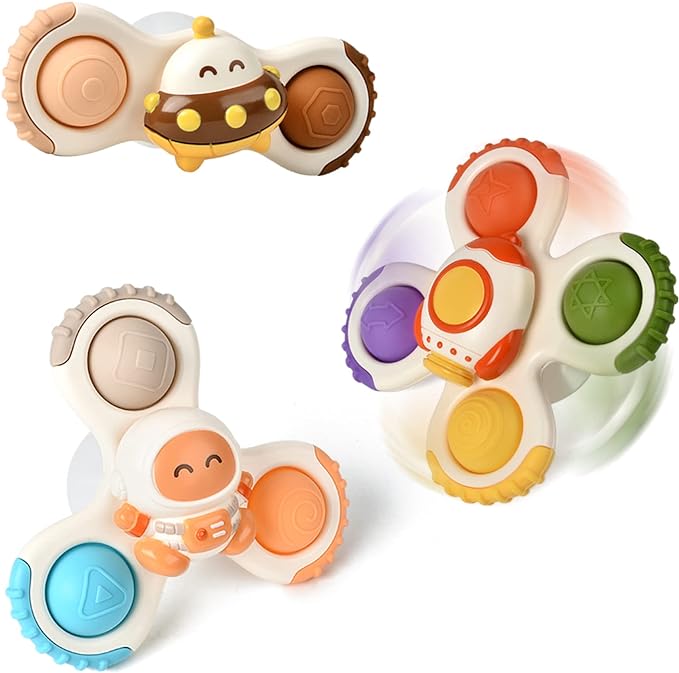 willow montessori fidget spinner travel toy 3pcs