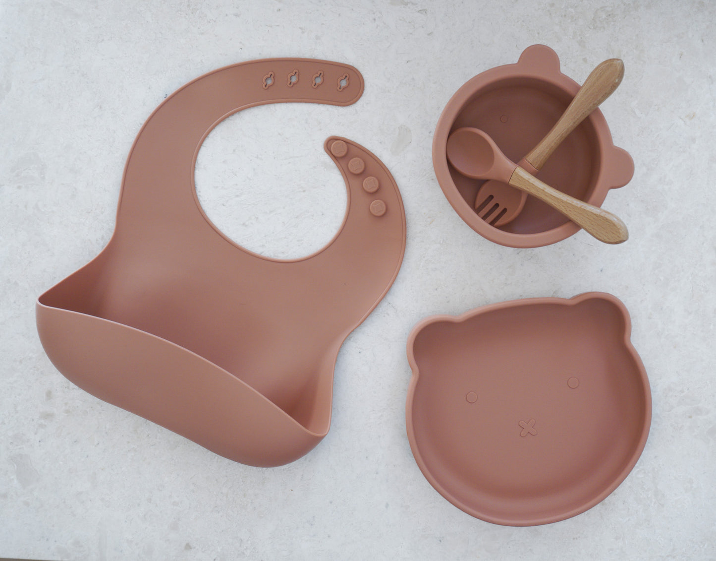 iggy bear feeding set 5 pcs (excl. cup)