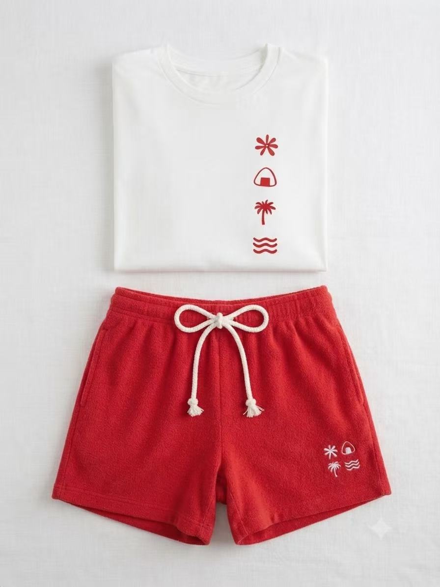 Ryo Rice Ball T-shirt set