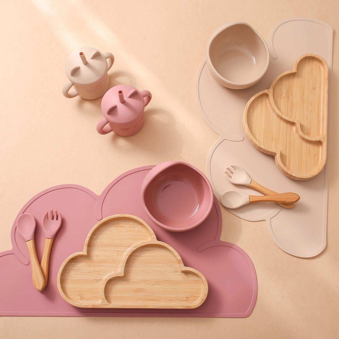 thea wooden feeding set 6pcs