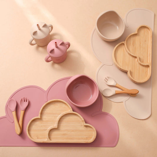 thea wooden feeding set 6pcs