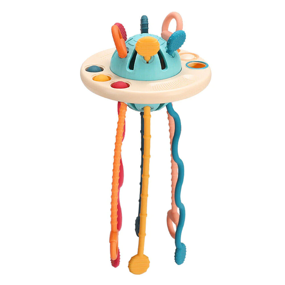 adam montessori flying saucer puller travel toy