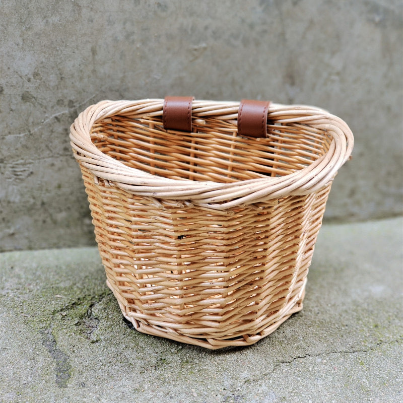 henry retro wicker kids bike basket